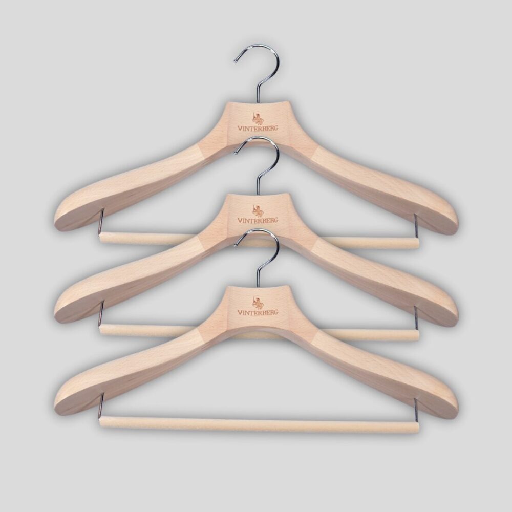 Wooden Hangers - 3 Pack