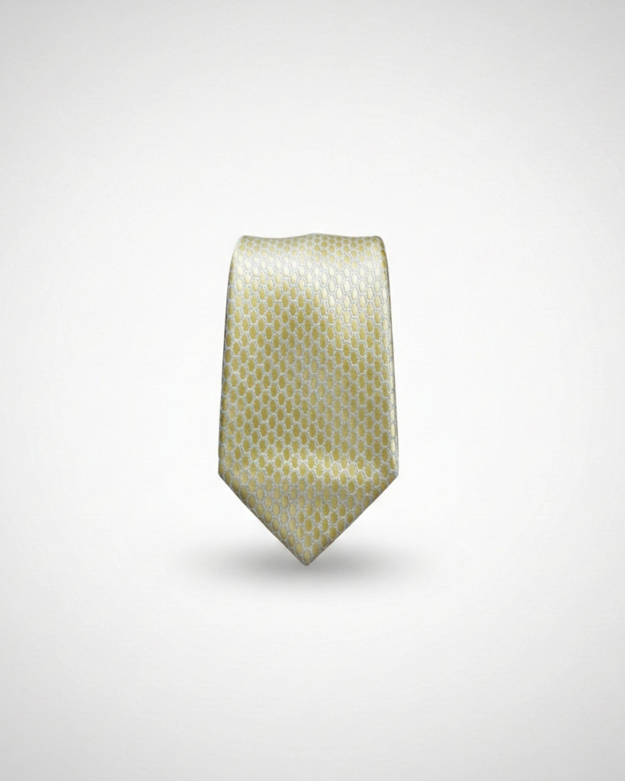 Yellow Soft Matte Silk Tie