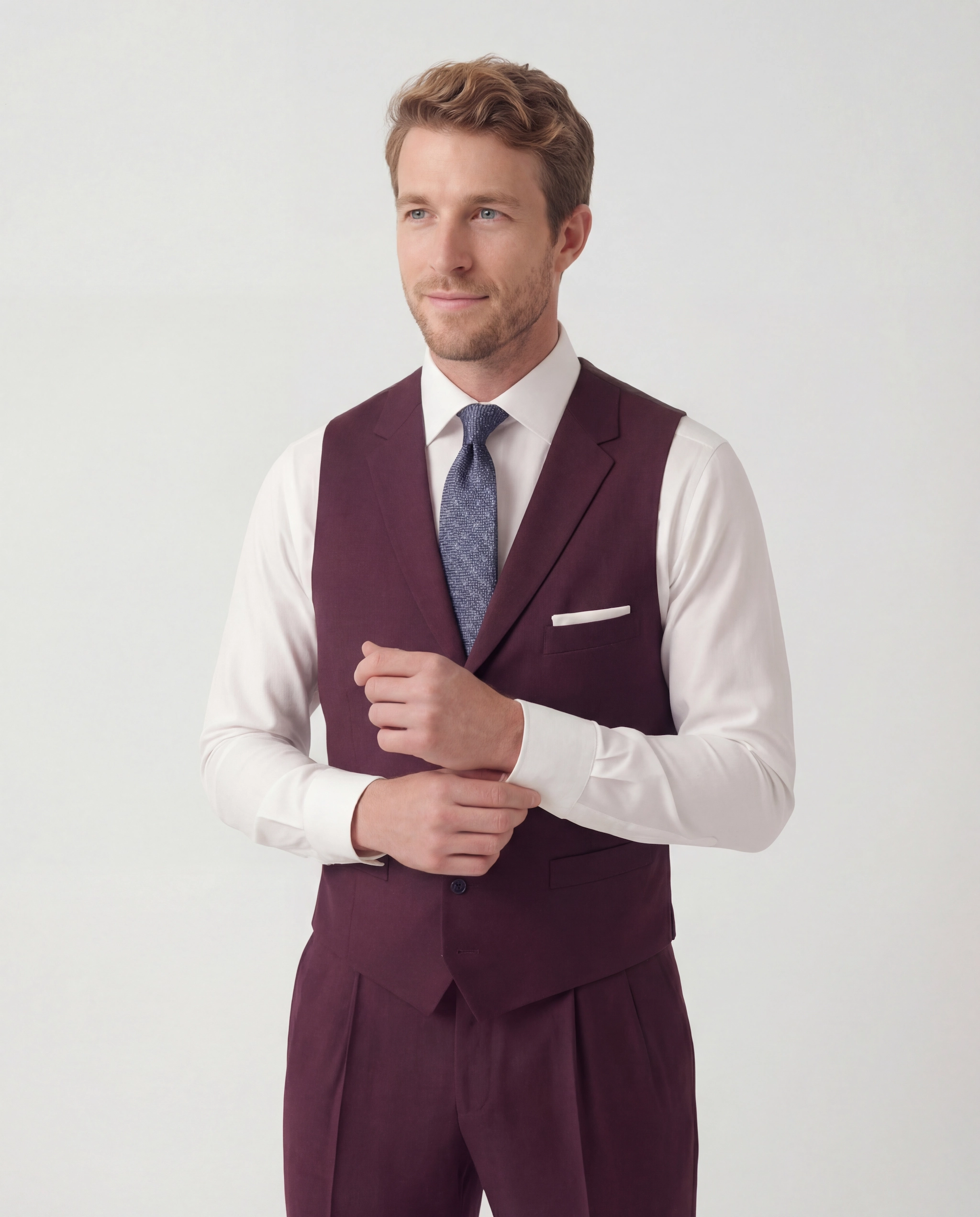 Bordeaux Waistcoat