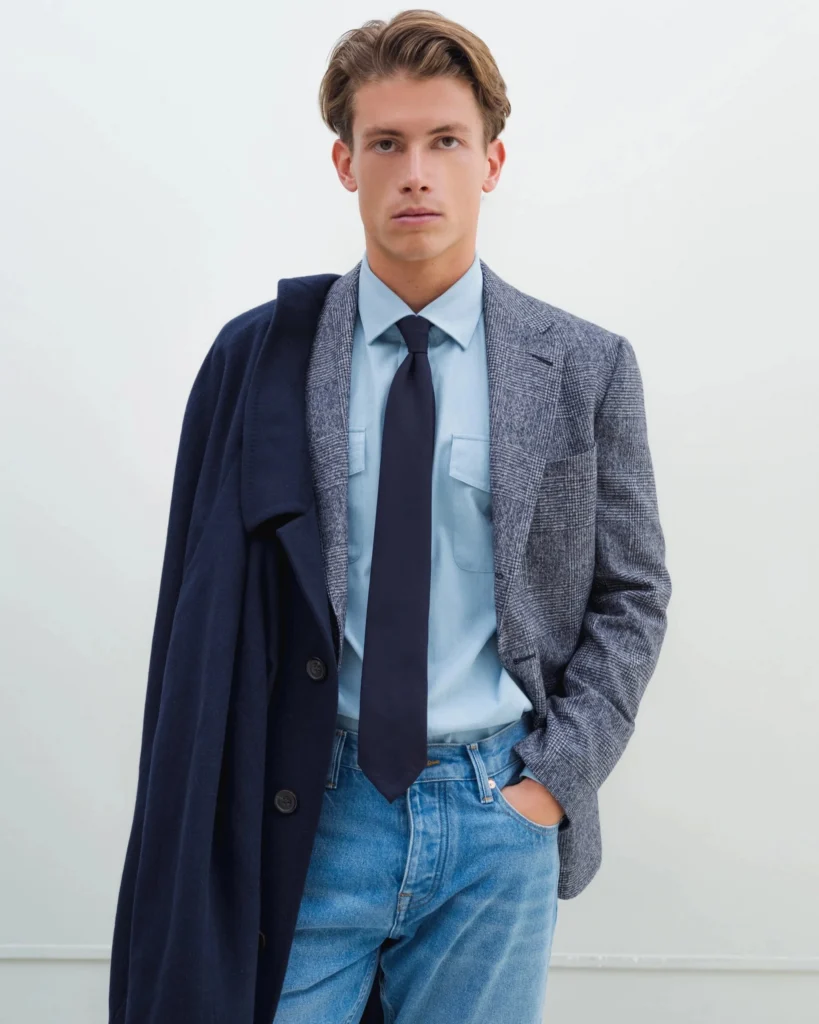 Houndstooth sportsjakke