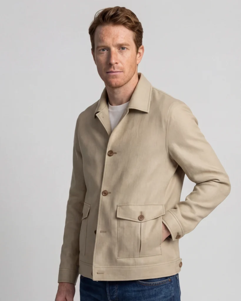 Camel Lightweight Blouson