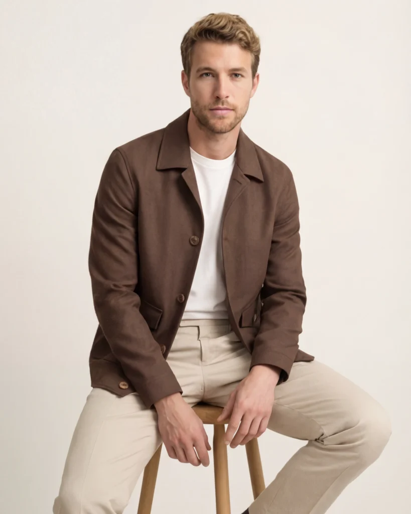 Blouson - Brun