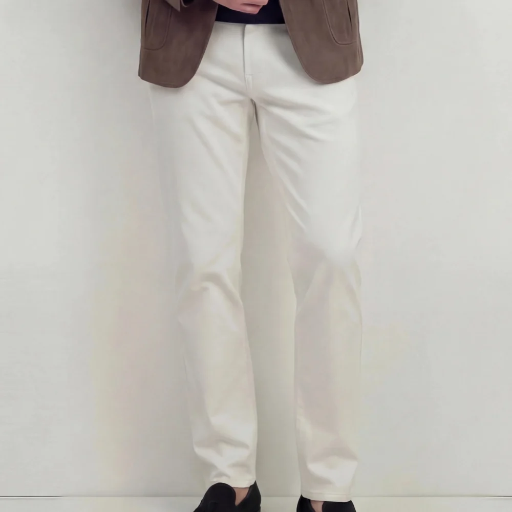 Off-White skræddersyede bomulds-chinos