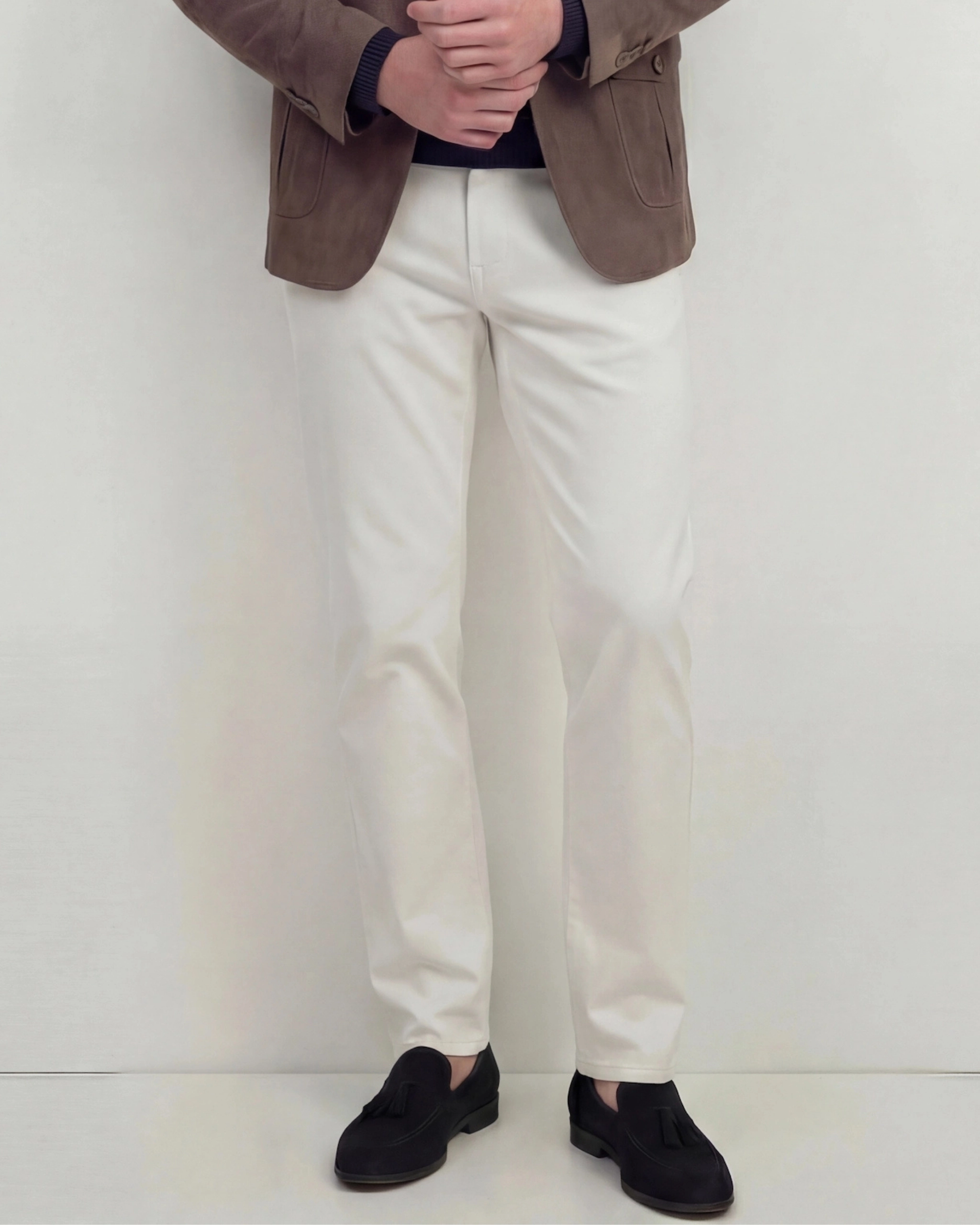 Off-White Tailored Cotton Chinos