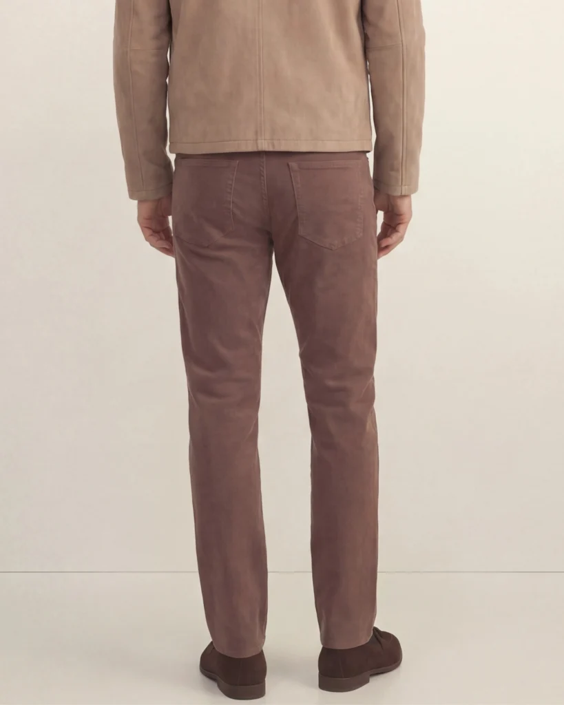 Brune bomulds-chinos