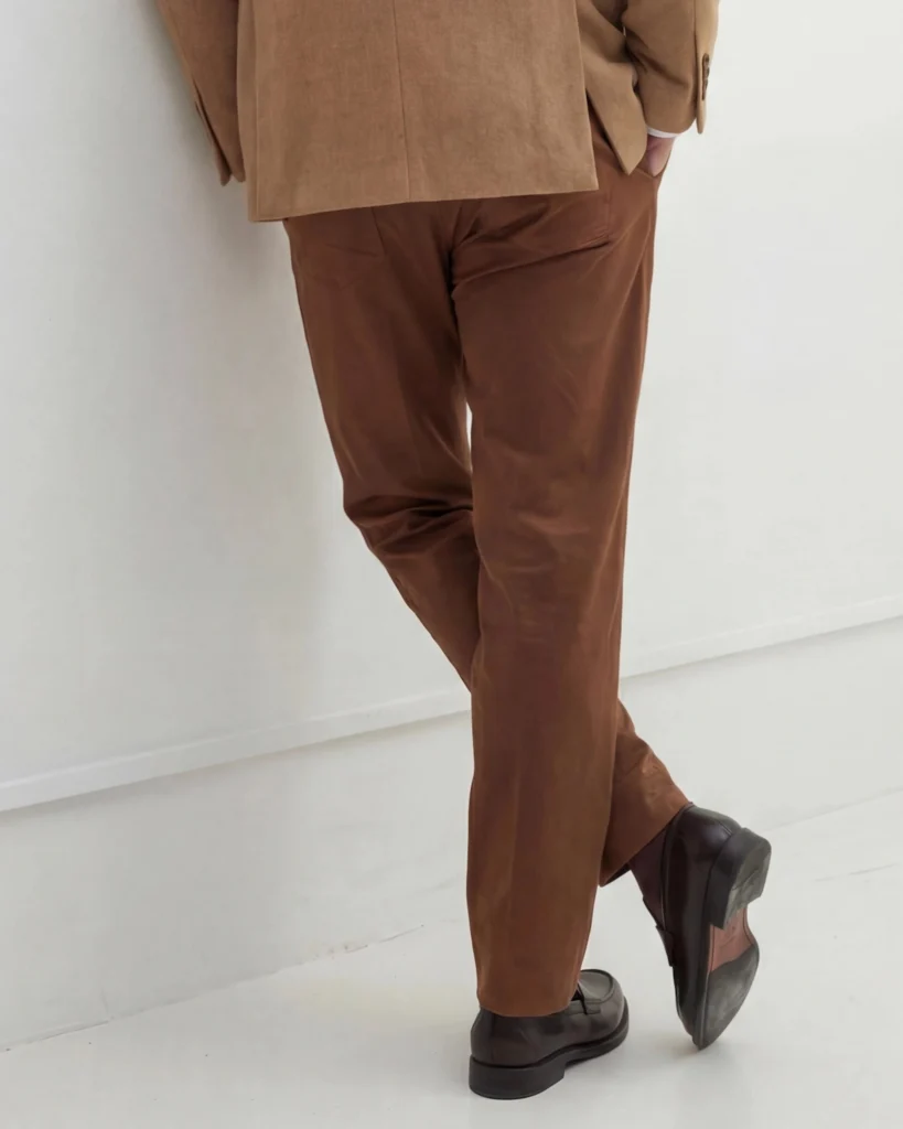 Brune bomulds-chinos