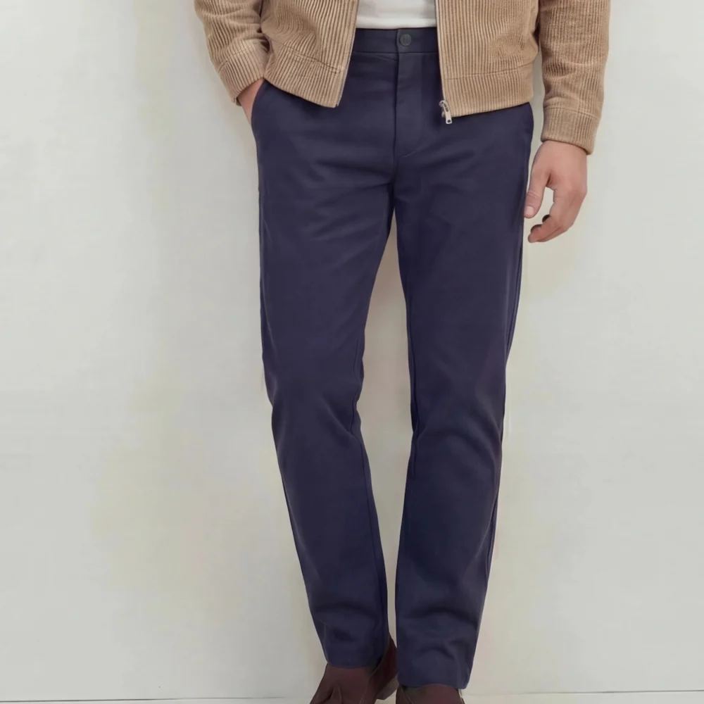 Navy bomulds-chinos