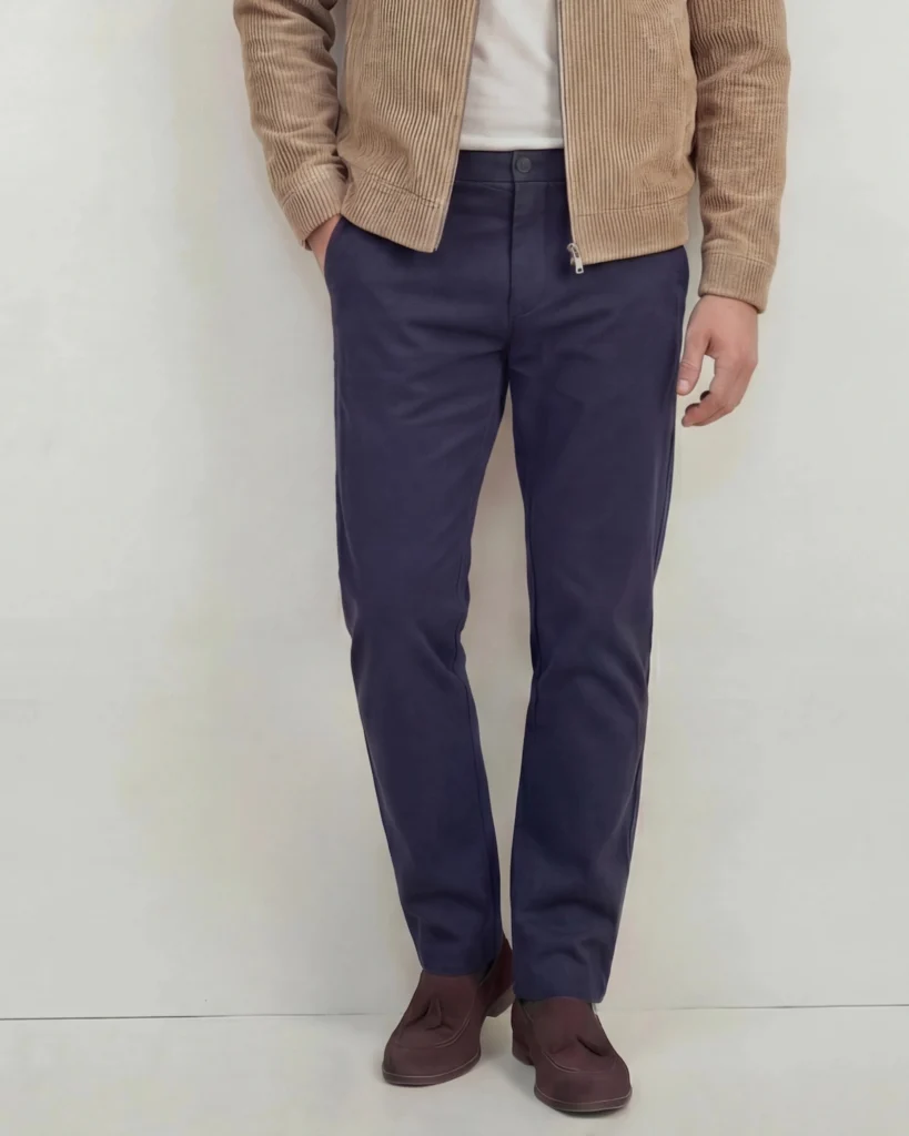 Navy bomulds-chinos