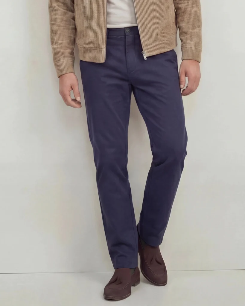 Navy bomulds-chinos