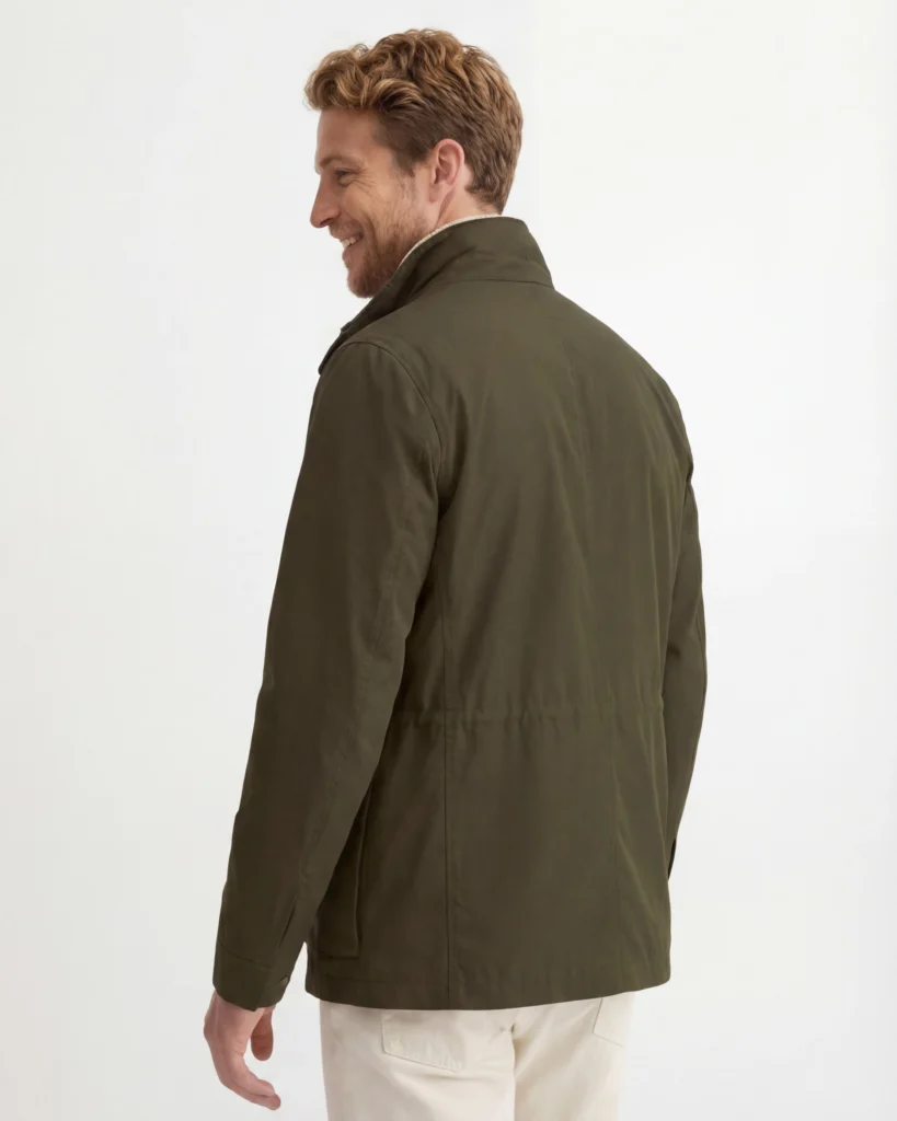 Feltjakke - oliven (3)