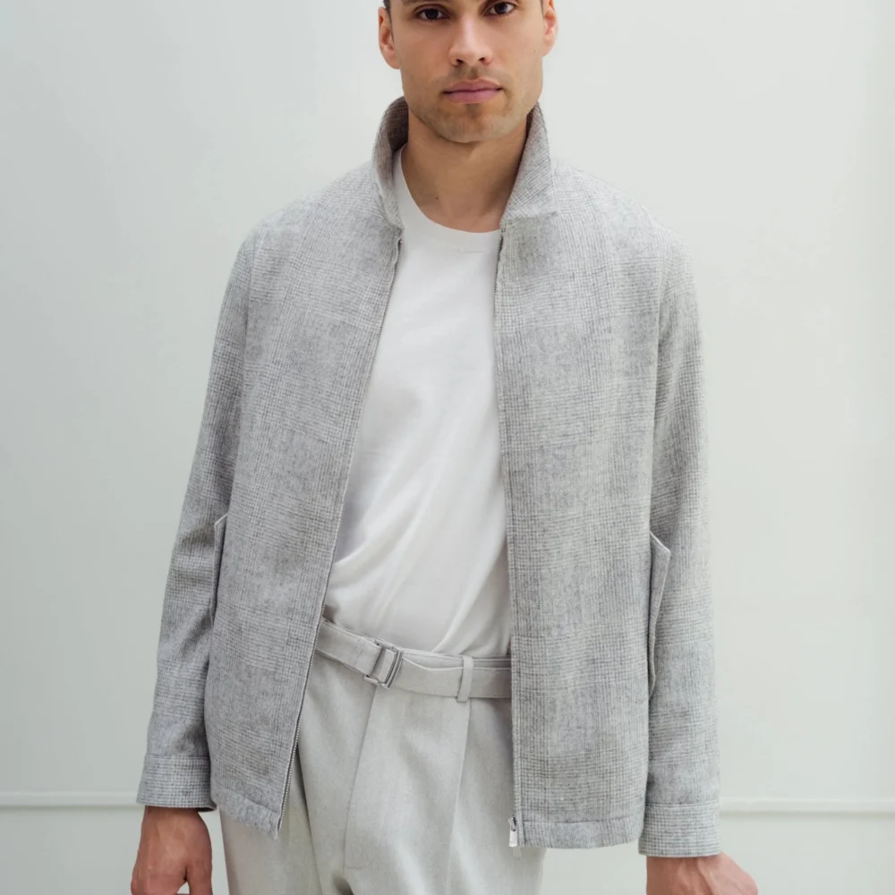 Grey Premium Flight Jacket