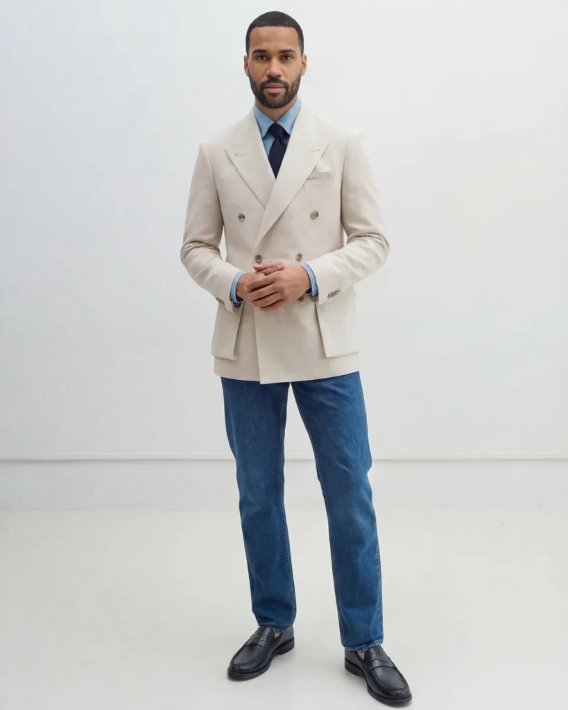 Stone Wash Herrejeans