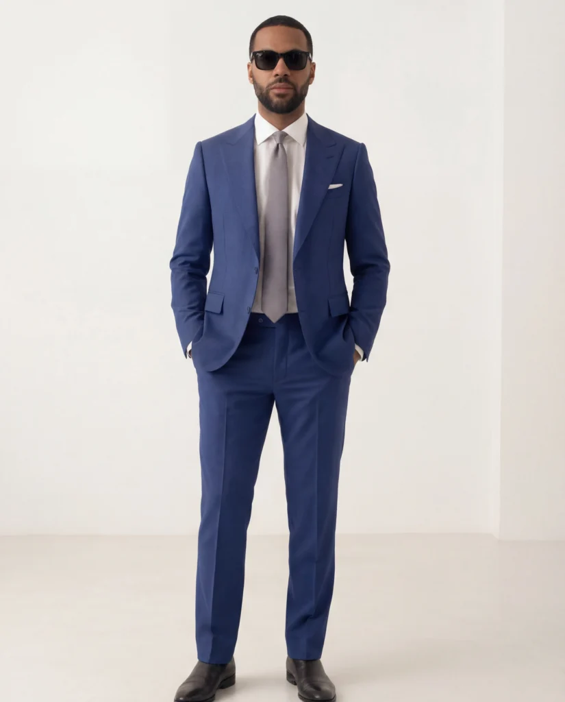 Blue 2-Piece Suit