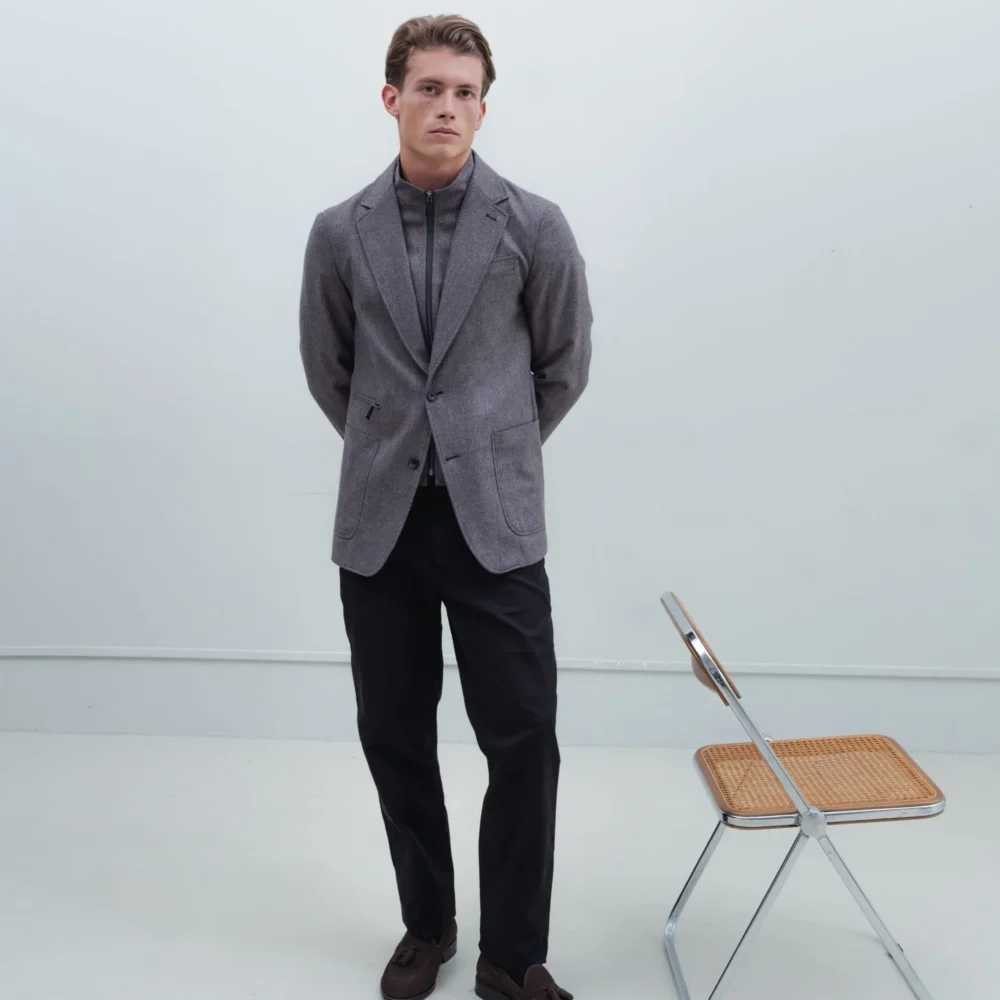 Grey Hybrid Jacket