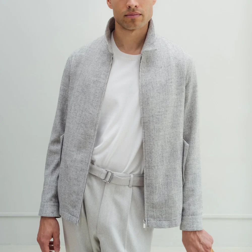 Grey Premium Flight Jacket