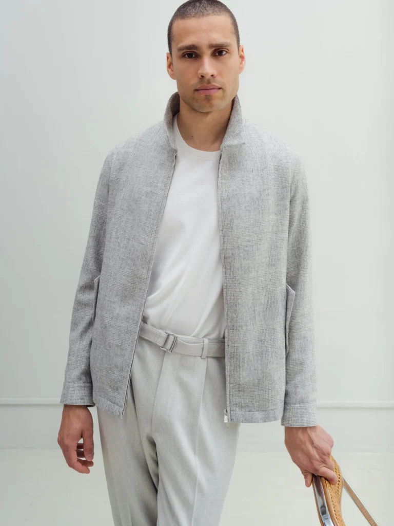 Grey Premium Flight Jacket