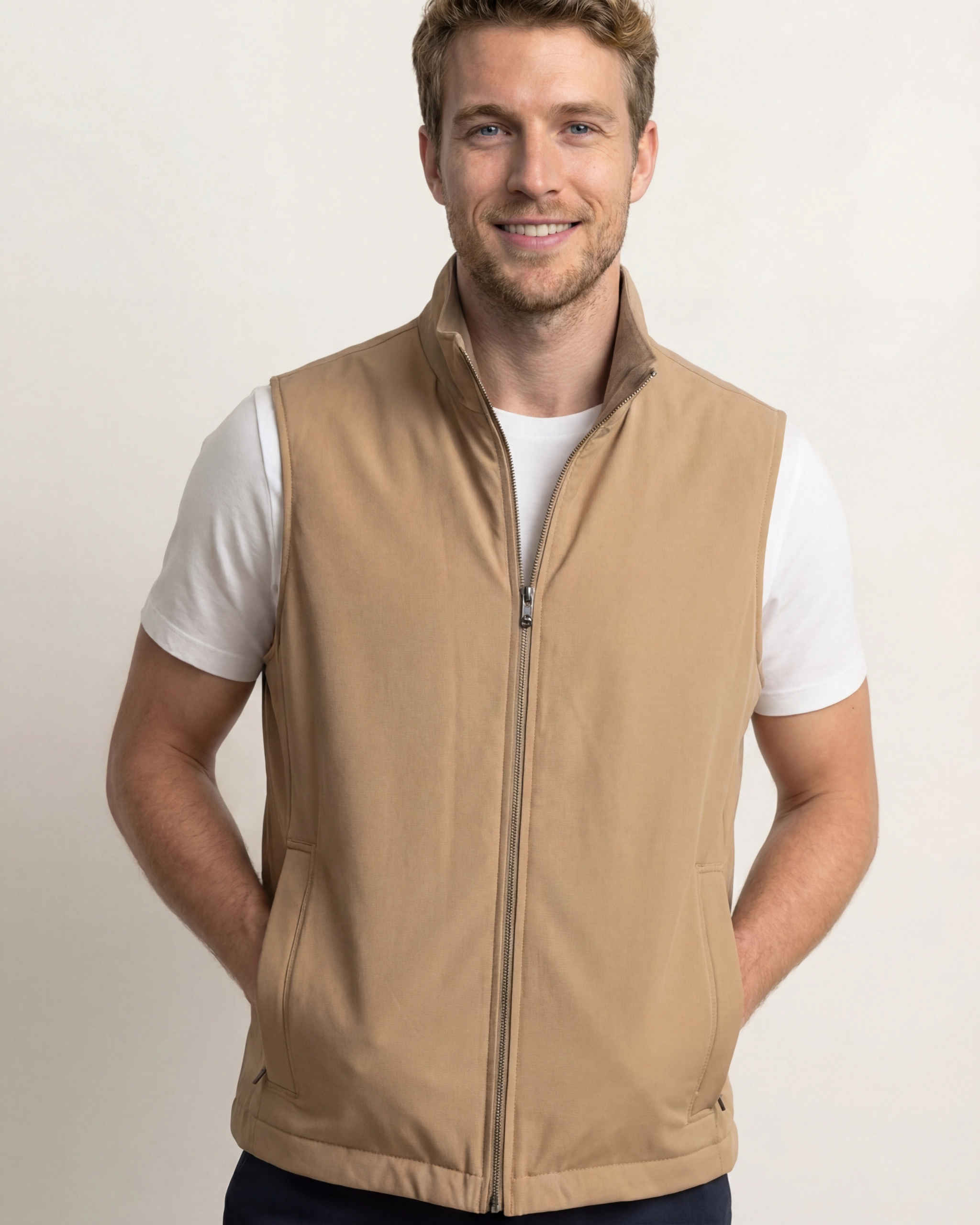 Seasonal Gilet - Beige