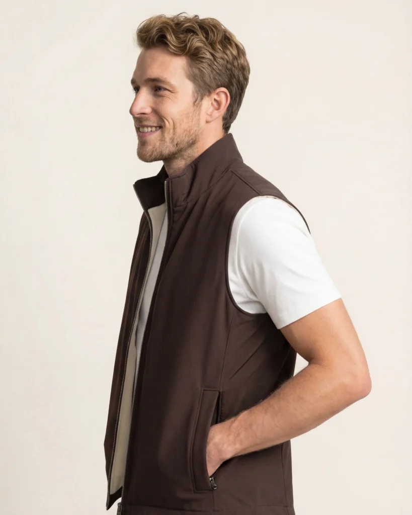 Seasonal Gilet - Brown