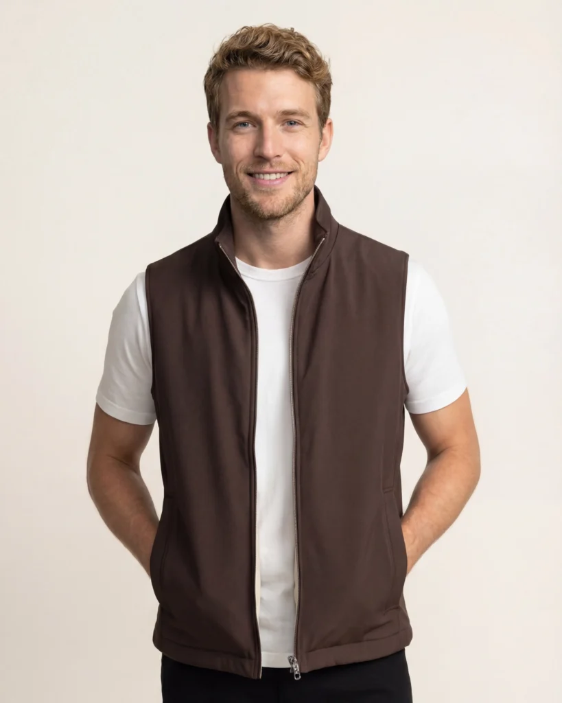 Brown Seasonal Gilet