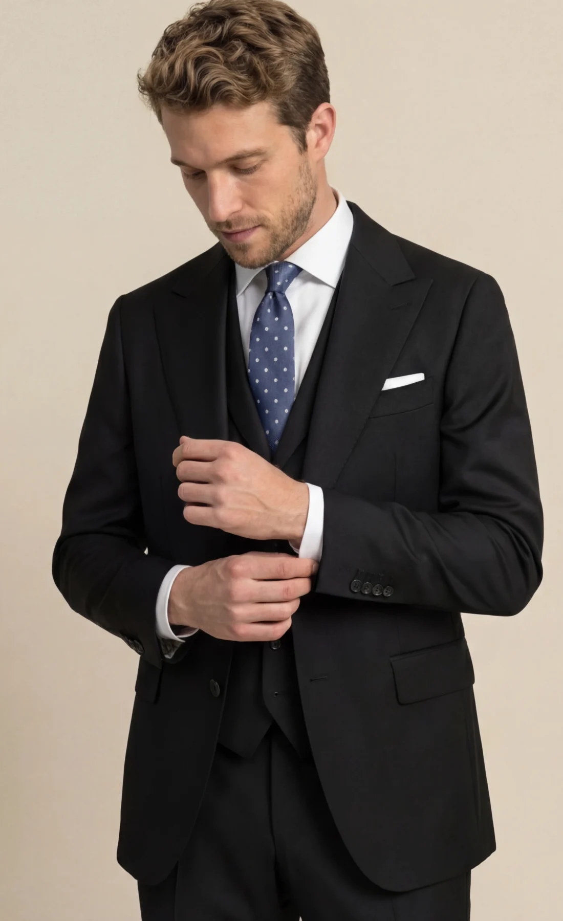 Black 3-Piece Suit